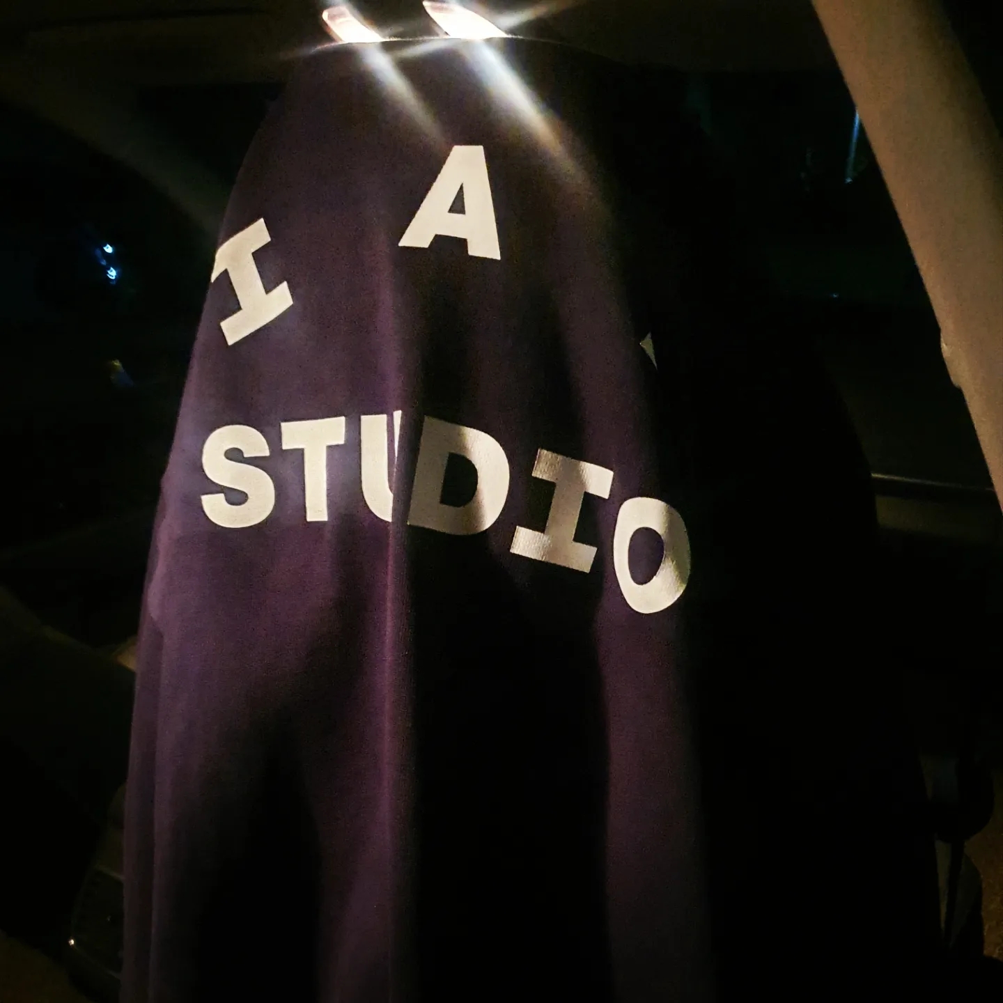 IAB Studio Cotton Stadium Jacket Navy - 21SS 착용 스타일