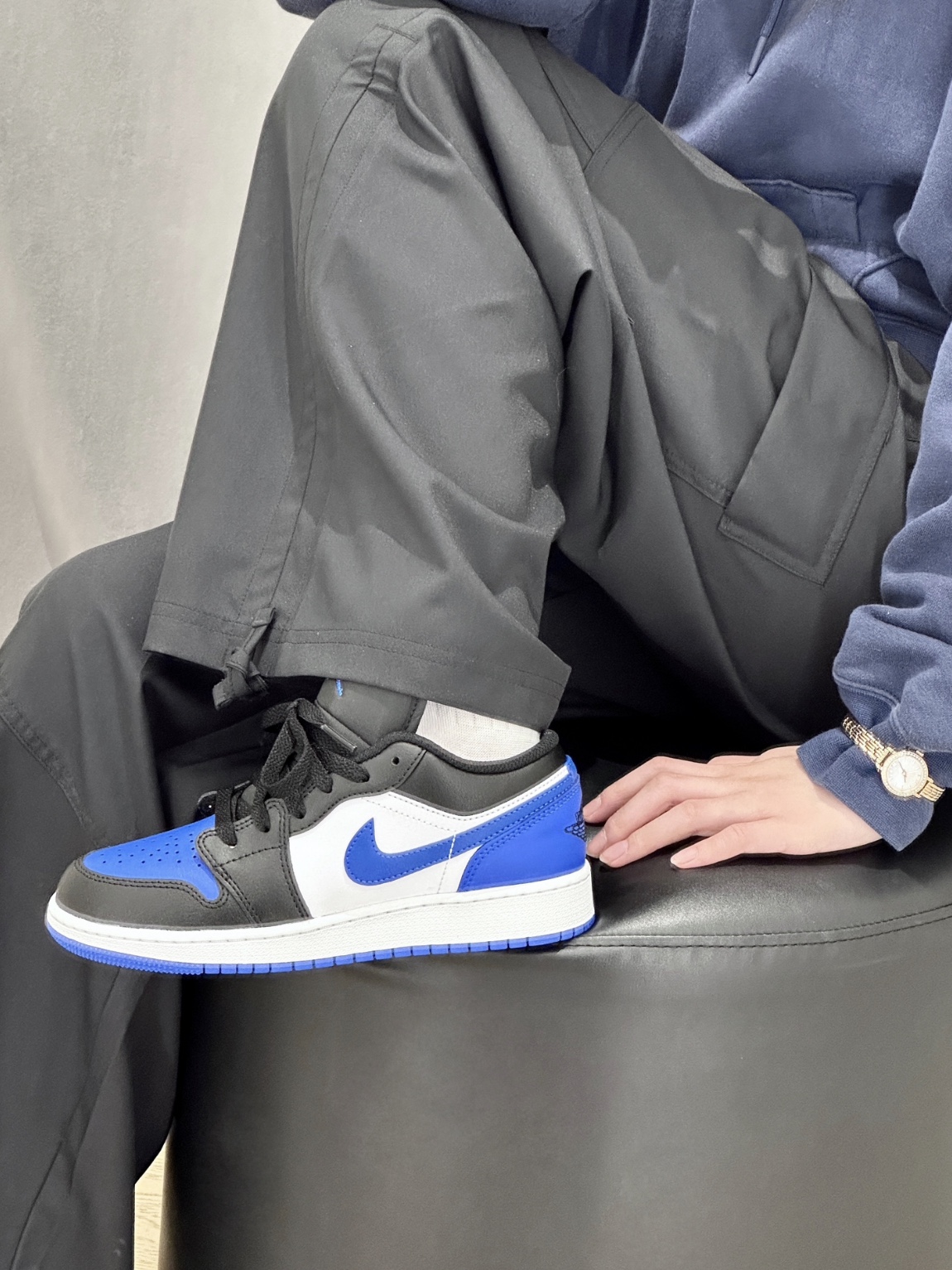 (GS) Jordan 1 Low Royal Toe 착용 스타일