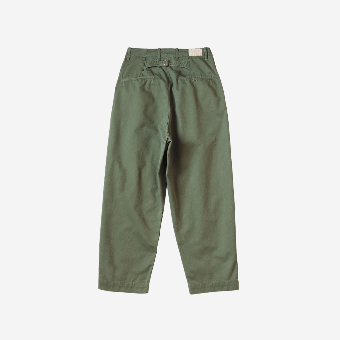 Kapital Chino High-Waisted Neem Pants Khaki 상세 이미지 2