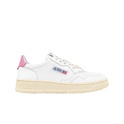 (W) Autry Medalist Low Leather Sneakers White Pink