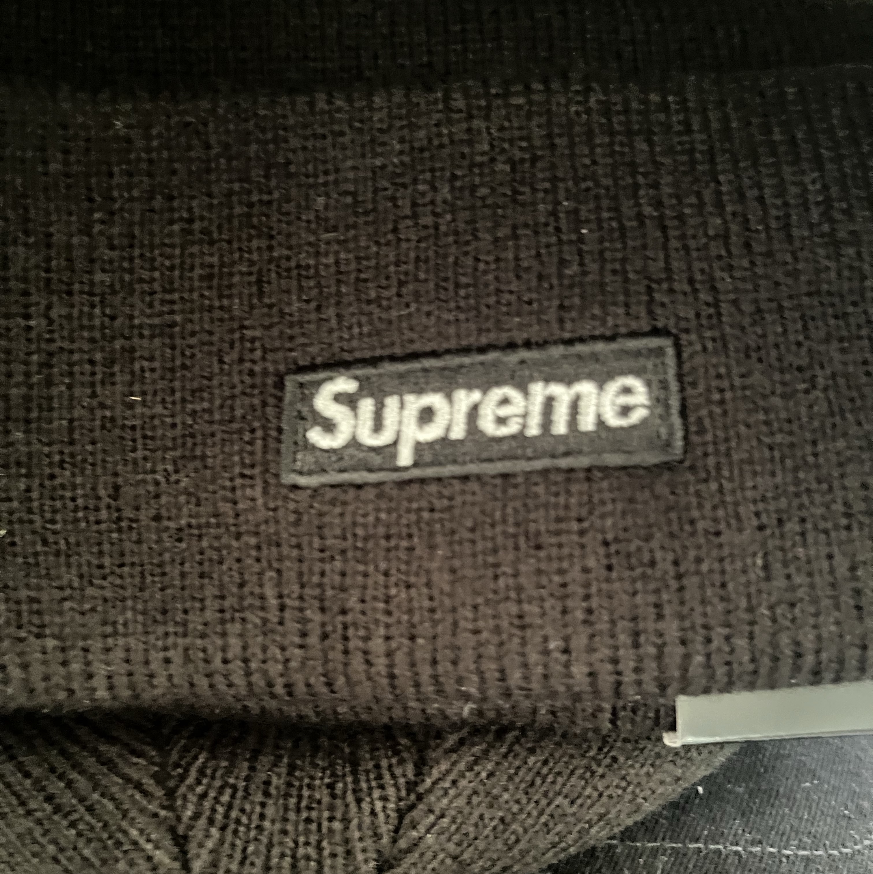 Supreme New Era S Logo Beanie Black - 23FW 착용 스타일