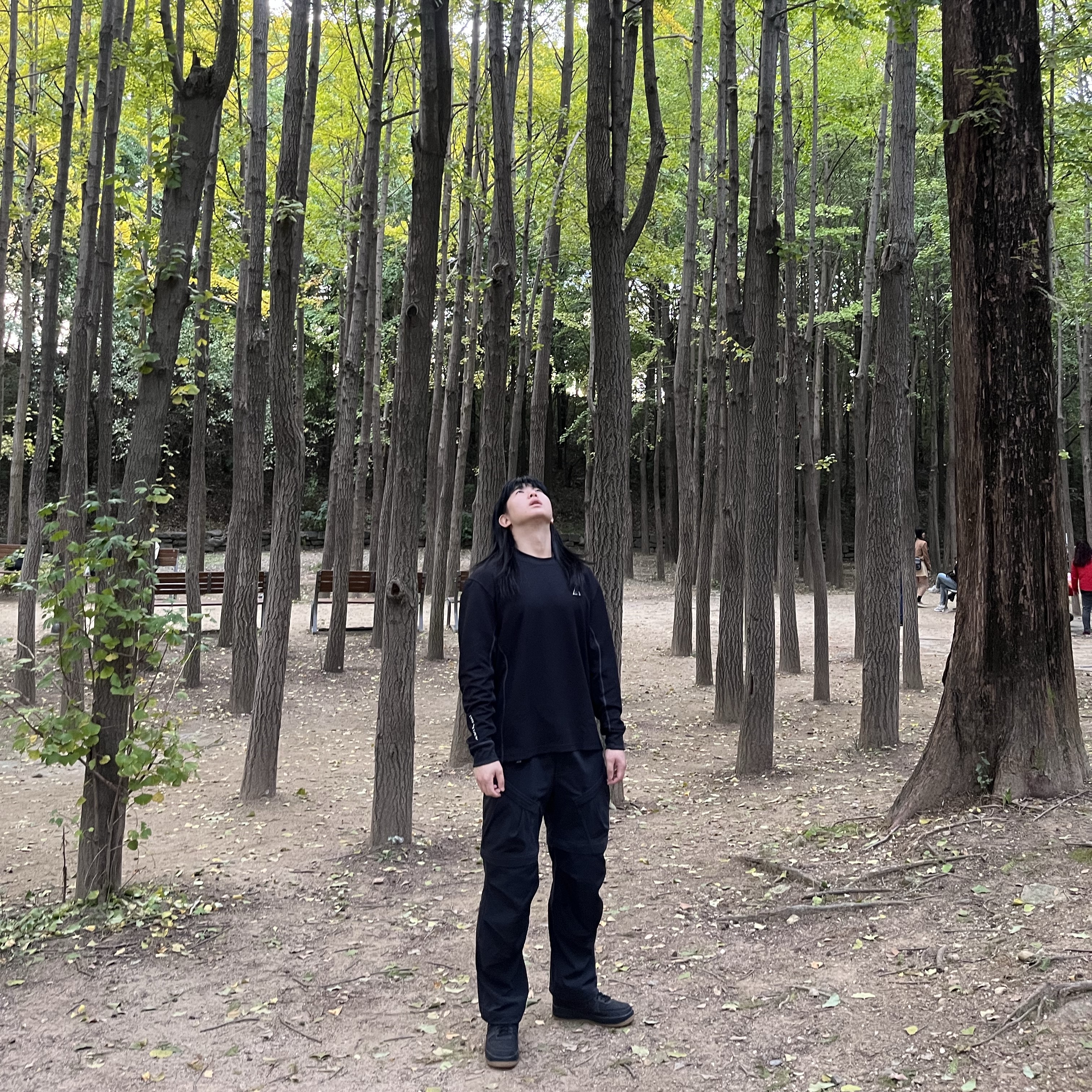 Nike ACG Dri-Fit ADV Goat Rocks Long Sleeve Winterized Top Black - Asia, Nike ACG Smith Summit Cargo Pants Black - Asia 착용 스타일