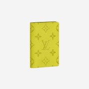 Louis Vuitton Pocket Organizer Taigarama Monogram Yellow