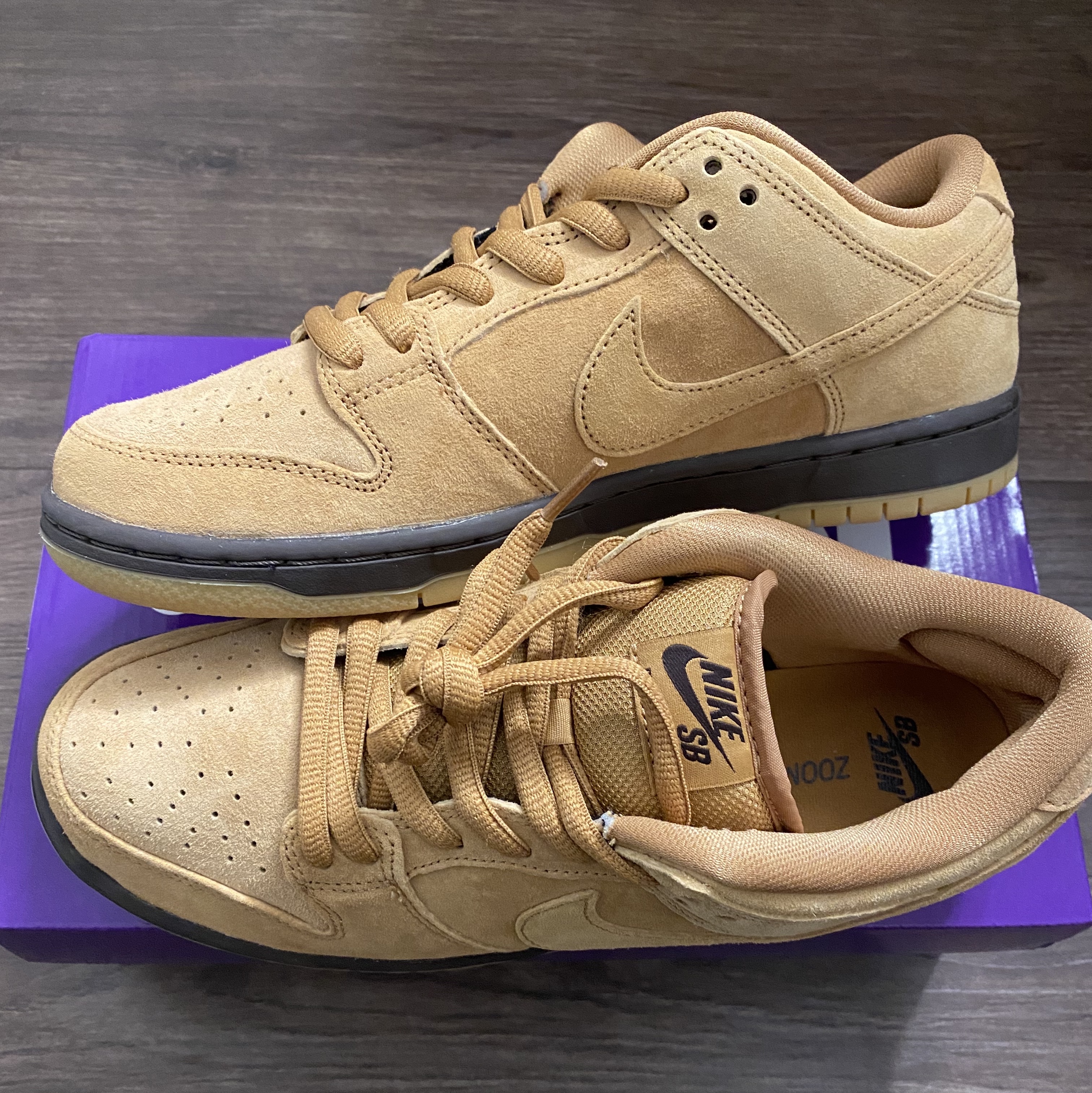 Nike SB Dunk Low Pro Wheat 2023 착용 스타일