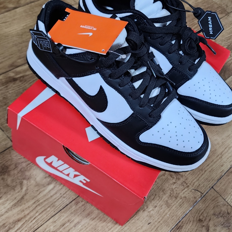 Nike Dunk Low Retro Black 착용 스타일 - 3