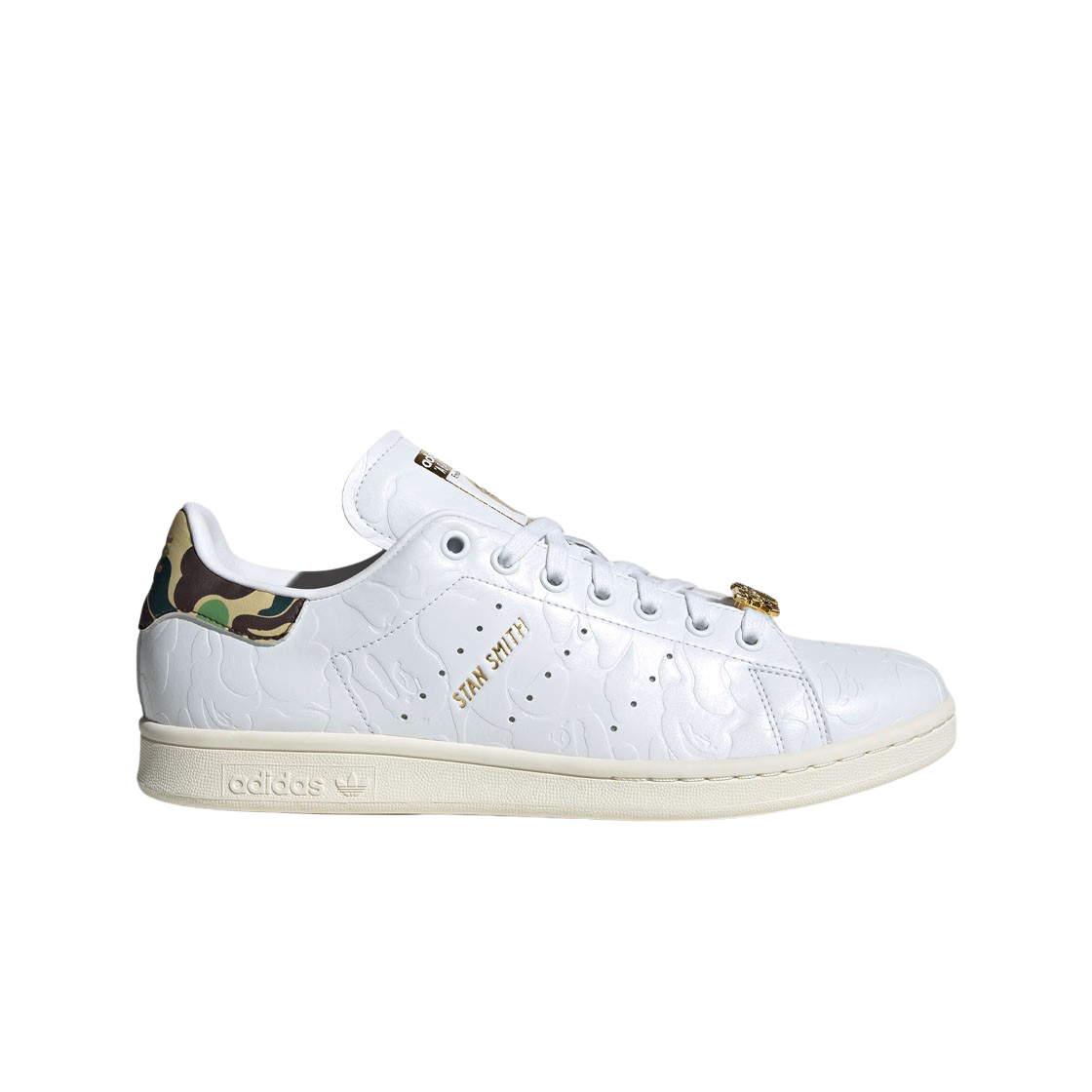 아디다스 x 베이프 스탠 스미스 클라우드 화이트 오프 화이트(Adidas x BAPE Stan Smith Cloud White Off White)