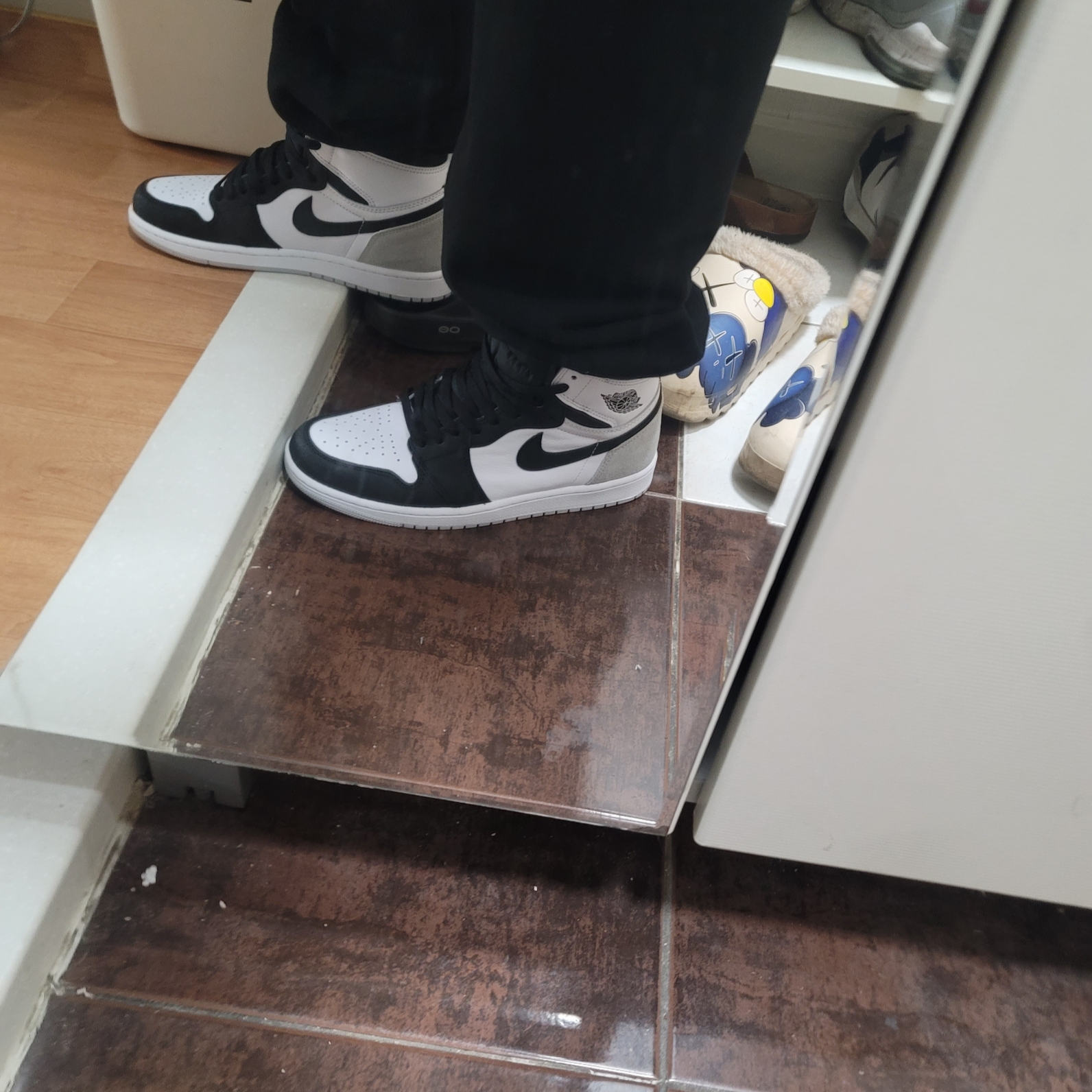 Jordan 1 Retro High OG Bleached Coral 착용 스타일 - 2