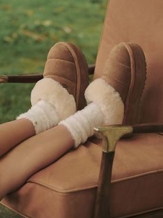 (W) UGG Tazzlita Chestnut 착용 스타일 - 4
