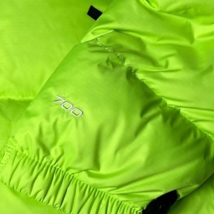 The North Face 1996 Retro Nuptse Jacket Deep Grass Green 착용 스타일 - 3
