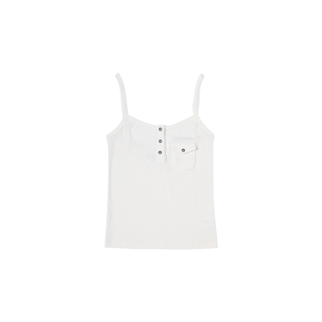 (W) Bohemian Seoul V-Neck Button Sleeveless Ivory 상세 이미지 1