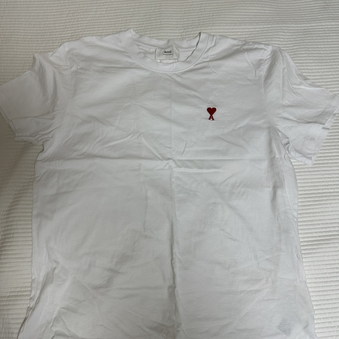 AMI de Coeur T-Shirt White 착용 스타일