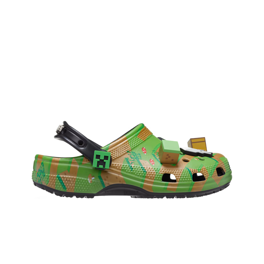 크록스 x 마인크래프트 엘리베이티드 클로그 멀티(Crocs x Minecraft Elevated Clog Multi)