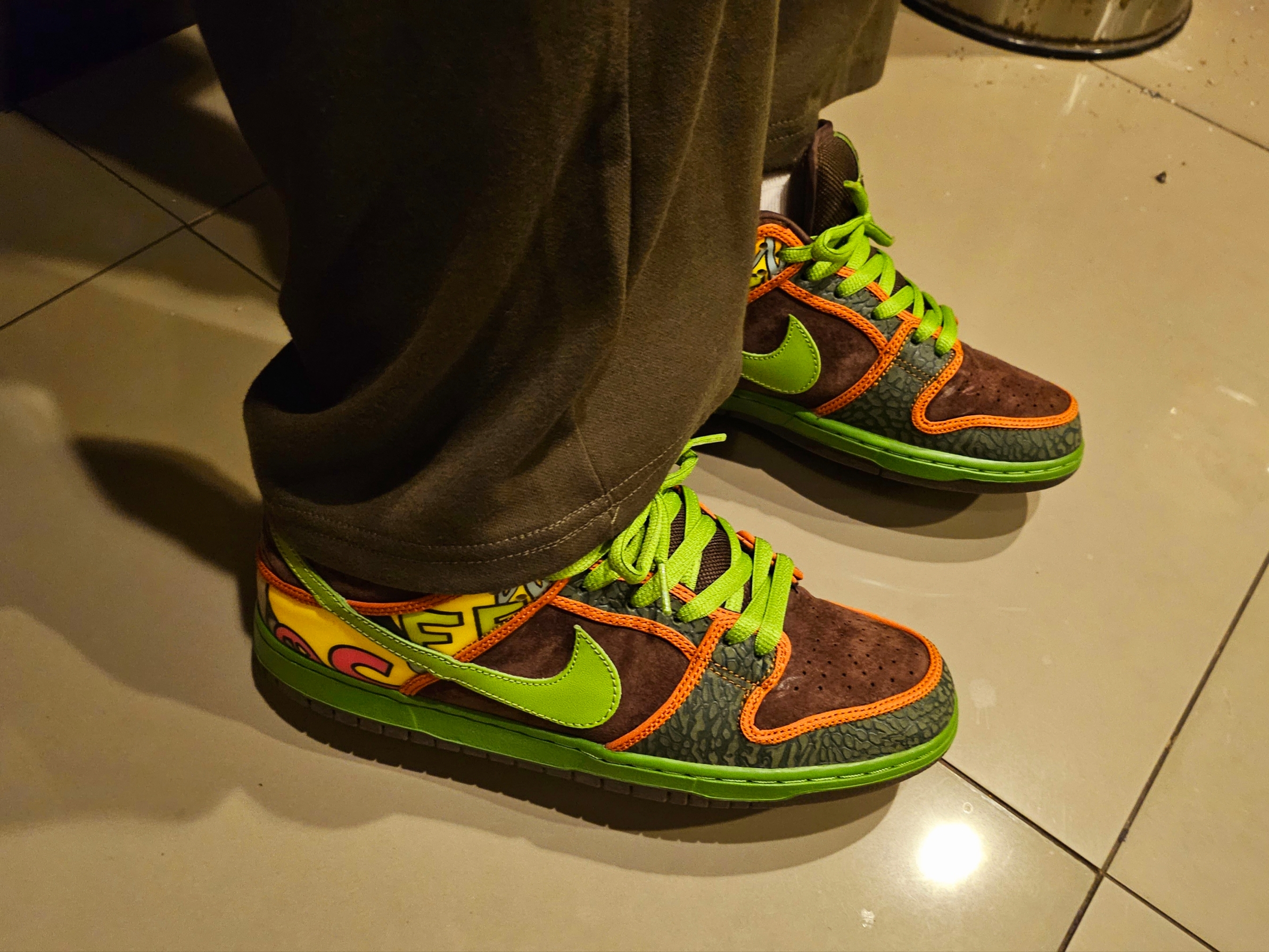 Nike Dunk SB Low De La Soul 2015 착용 스타일 - 2