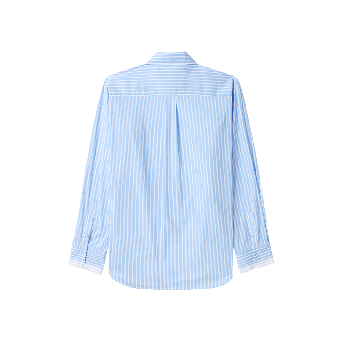 (W) BAPE Striped Shirt Blue 상세 이미지 2