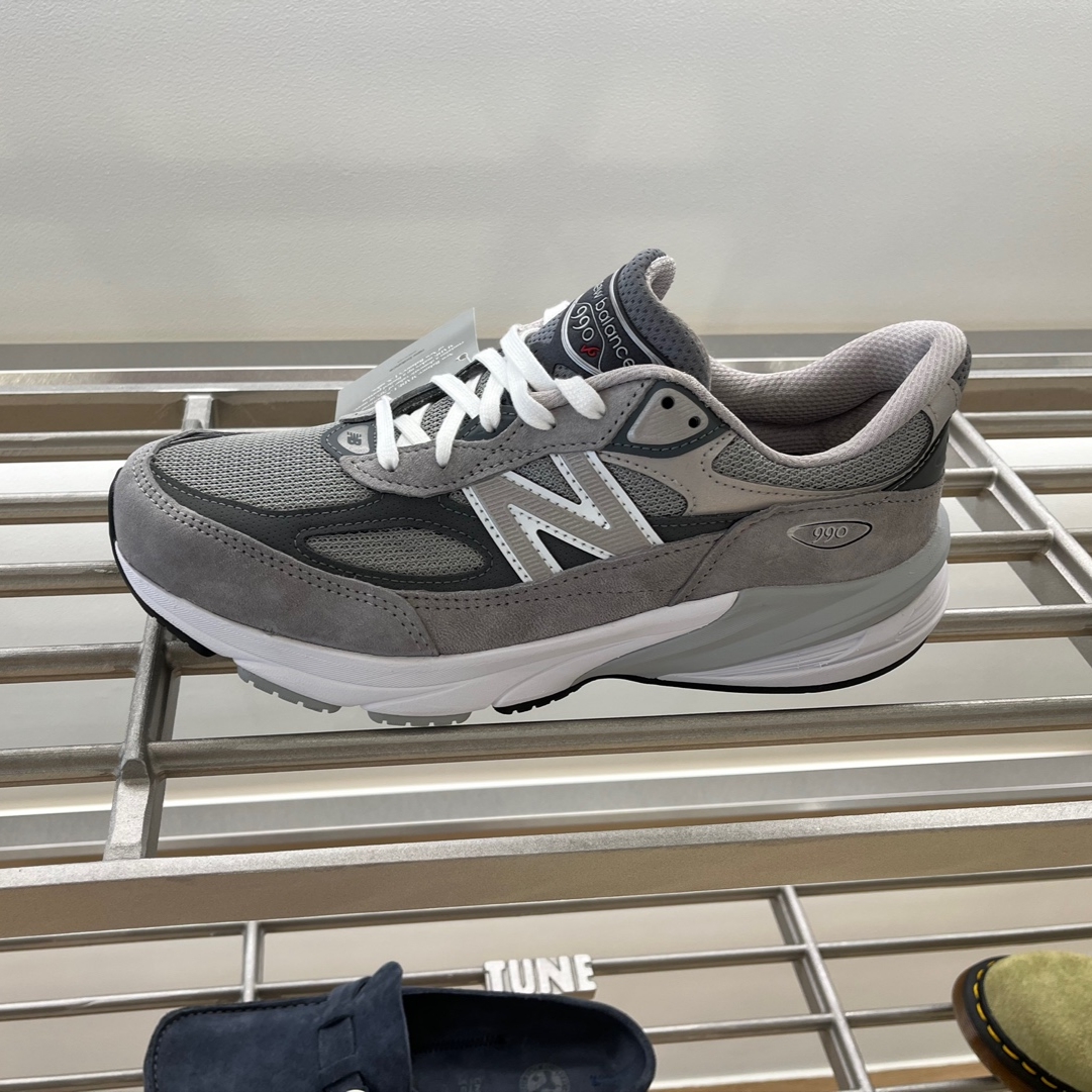 New Balance 990v6 Made in USA Grey - D Standard 착용 스타일