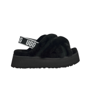 (W) UGG Disco Cross Slide Black