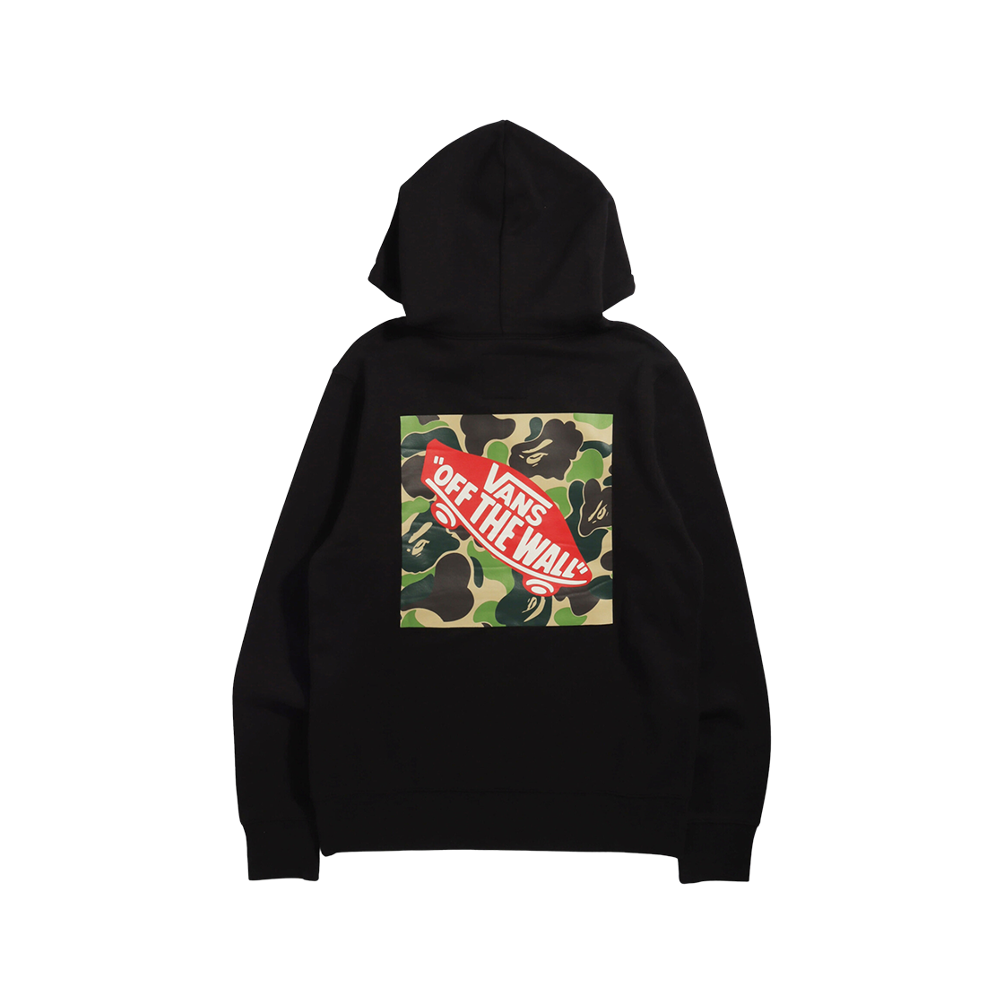 BAPE x Vans Pullover Hoodie Black 상세 이미지 2