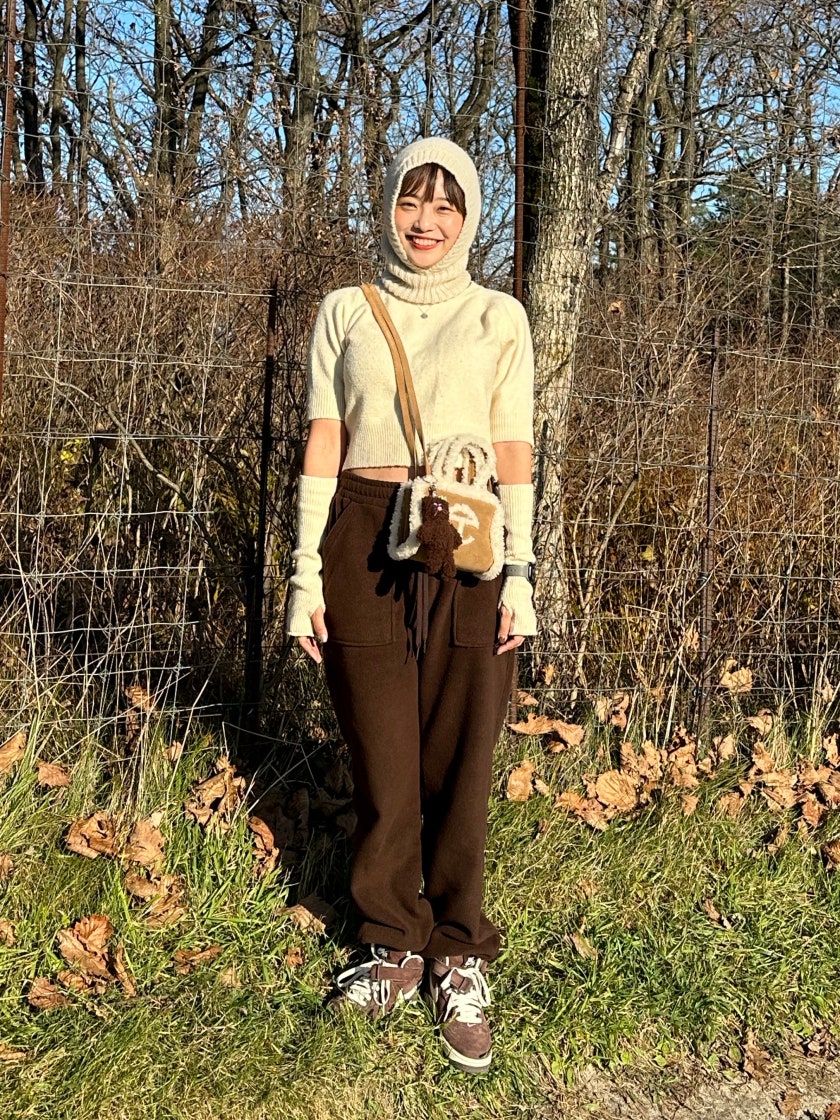 MonamheexStu Namhee Brown★CUTE★ STU x Monamhee Namhee STYLE | KREAM