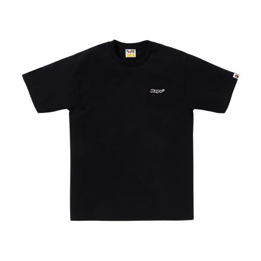 베이프 컬러 베이프 그래피티 티셔츠 블랙