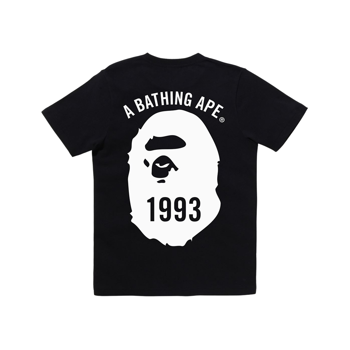 (W) BAPE Ape Head One Point T-Shirt #4 Black 상세 이미지 2