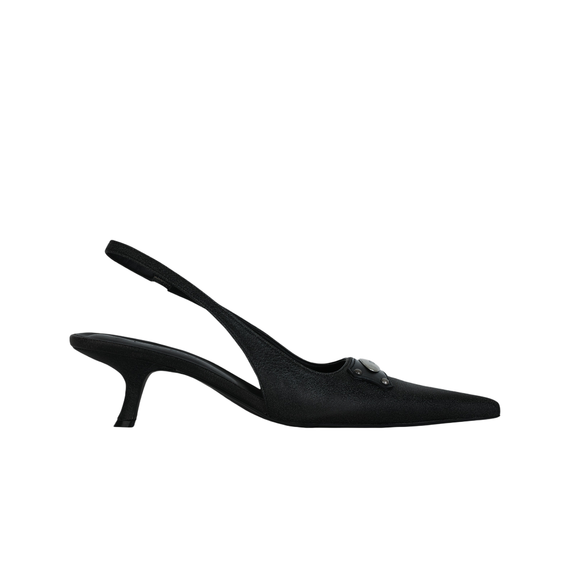 - (W) Bohemian Seoul Vintage Leather Slingback Vintage Black