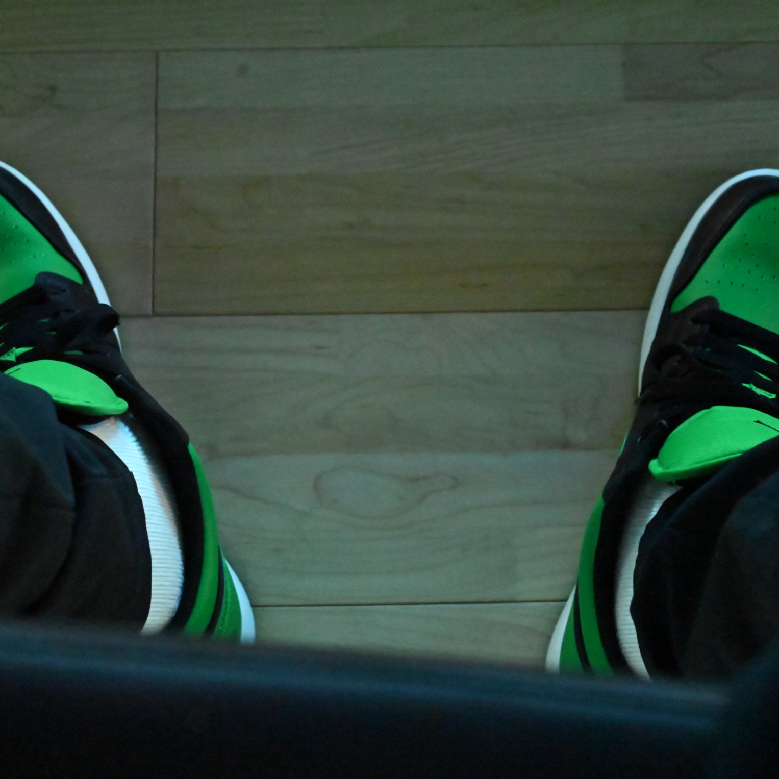 Jordan 1 Low Lucky Green 착용 스타일