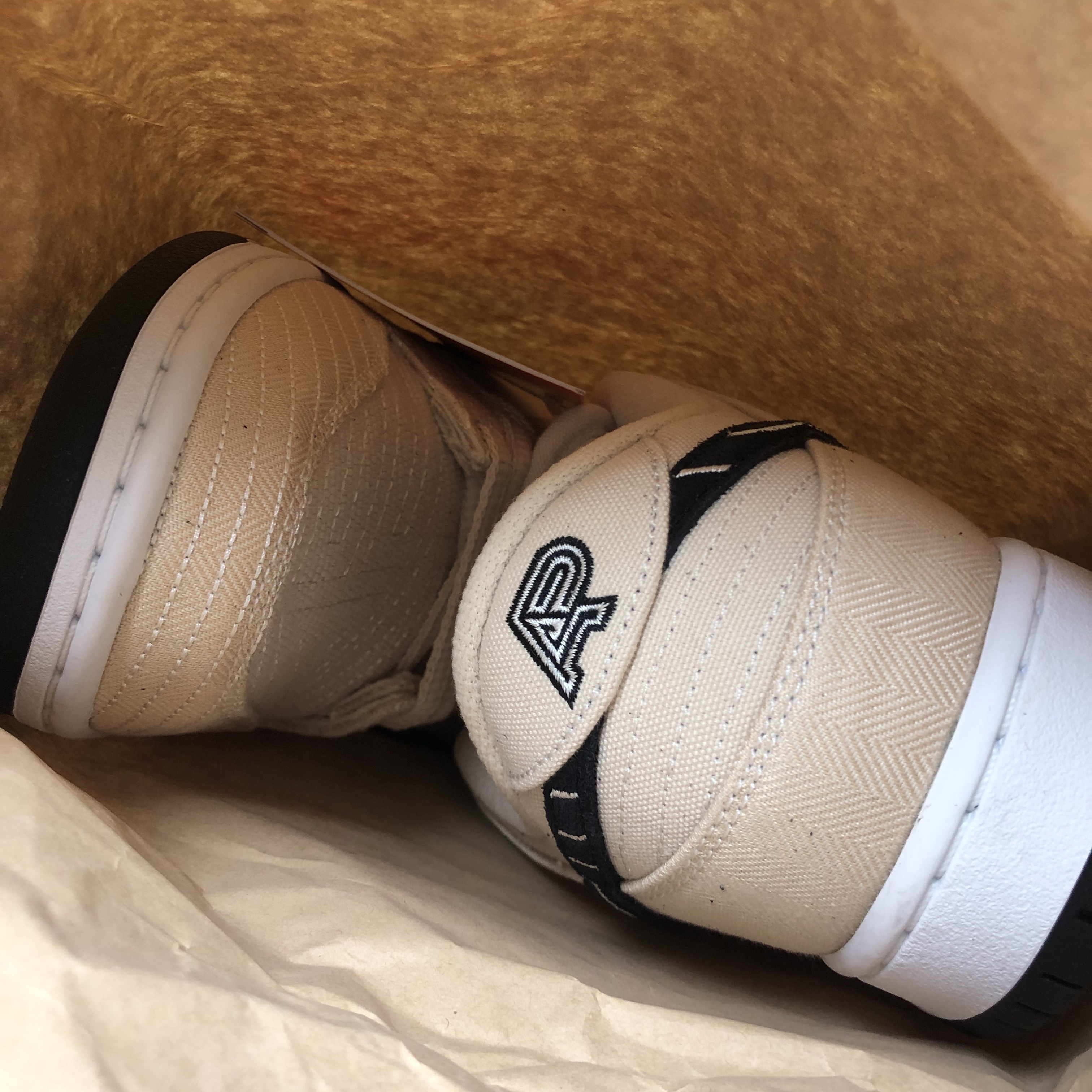 Nike x Albino & Preto SB Dunk Low Fossil Black 착용 스타일 - 3