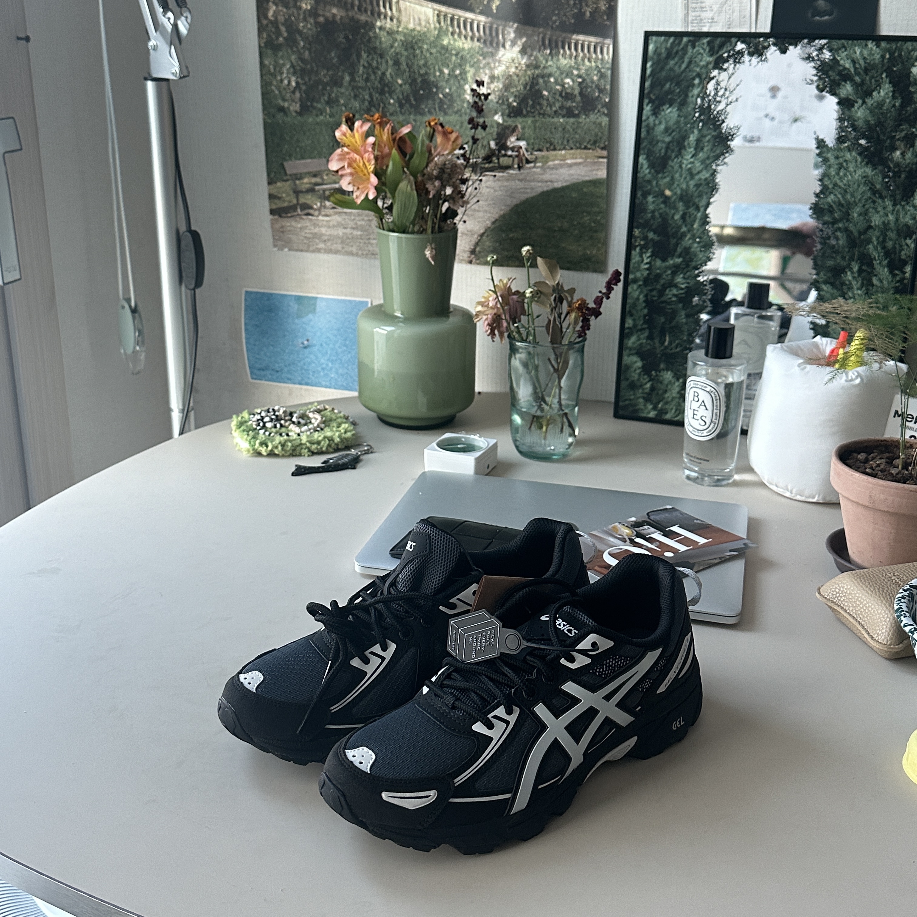 Asics Gel-Venture 6 Carrier Grey 착용 스타일