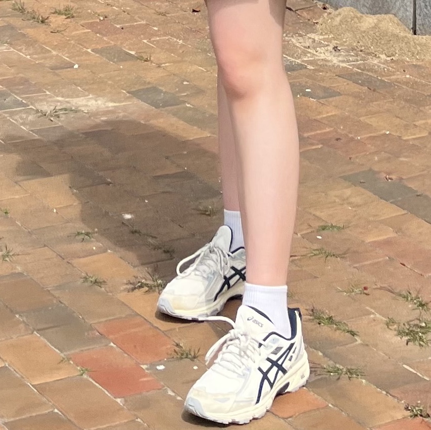 Asics Gel-Venture 6 SPS Birch French Blue 착용 스타일