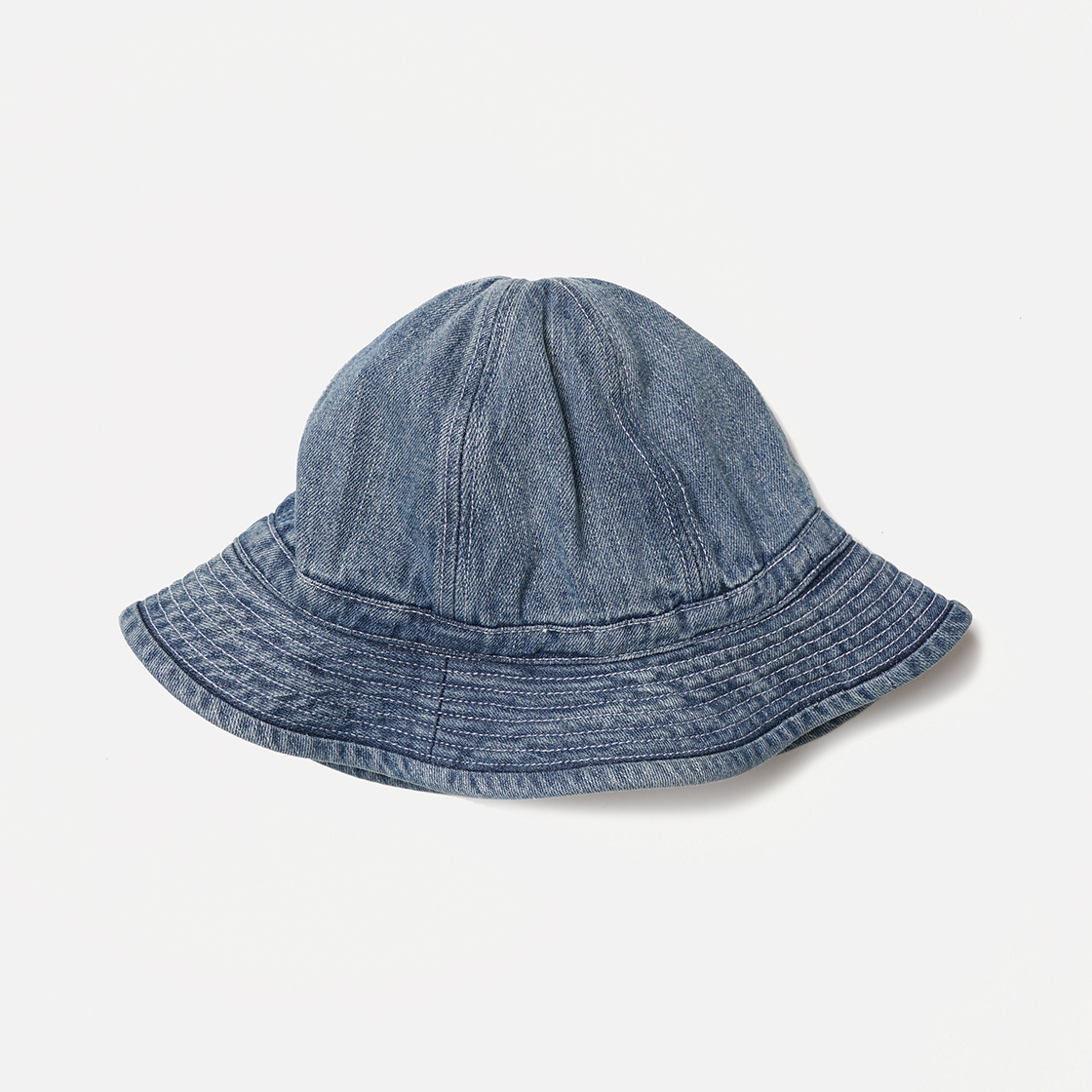 6677IVW Houston Japan Denim ARMY Hat Indigo Vintage Wash 6677IVW