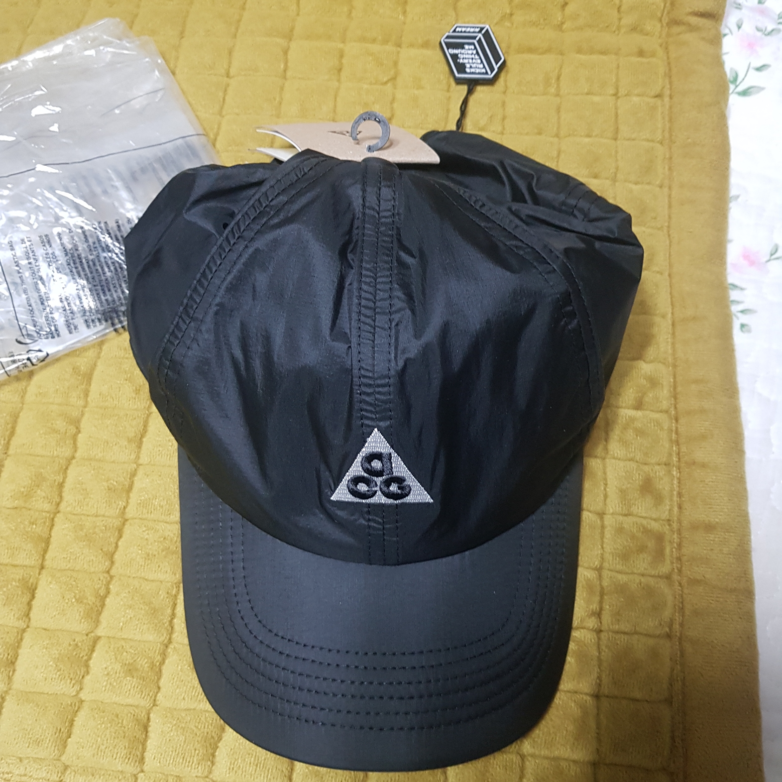 Nike ACG Trail Cap Black 착용 스타일 - 1