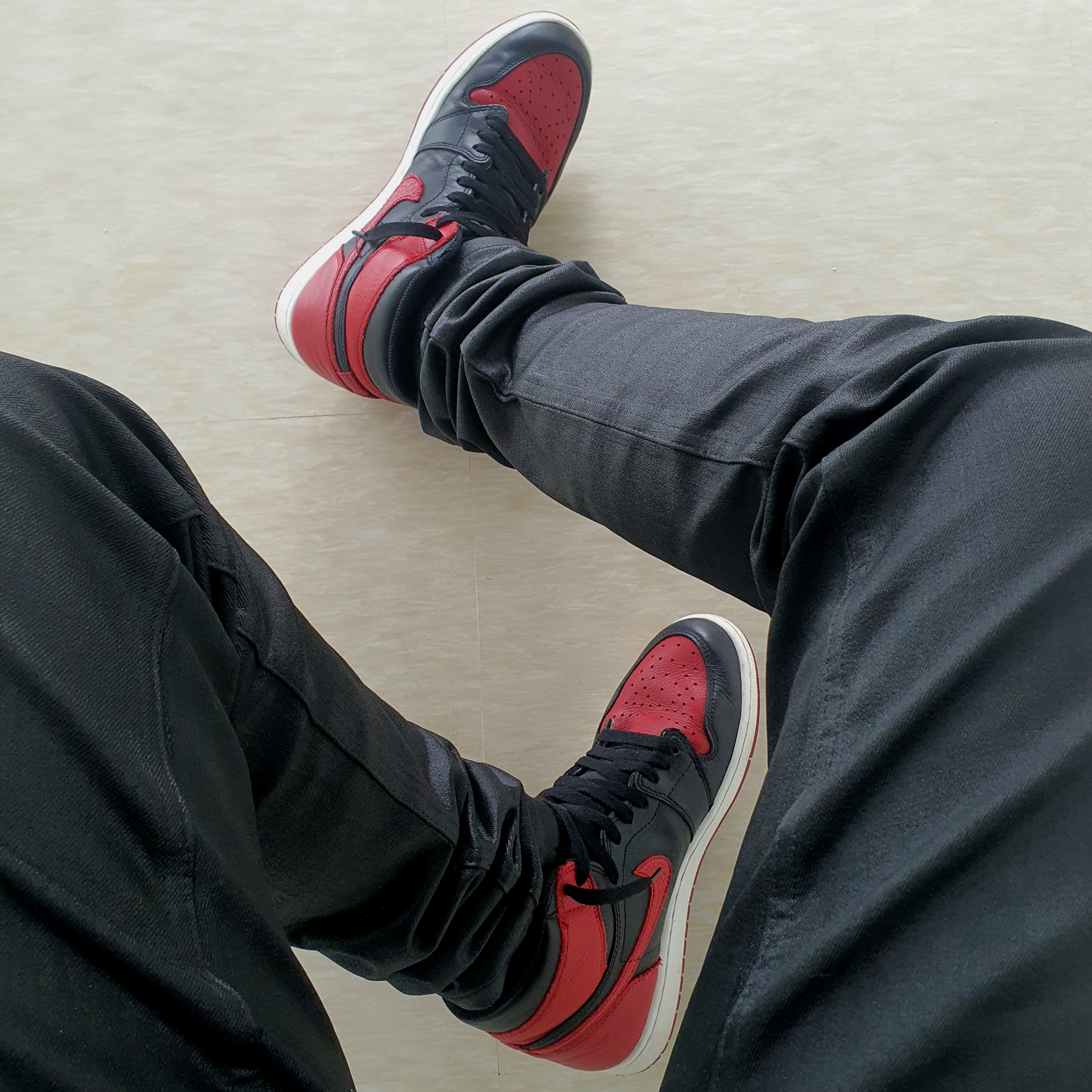 Jordan 1 Retro High OG Bred Banned 2016 착용 스타일