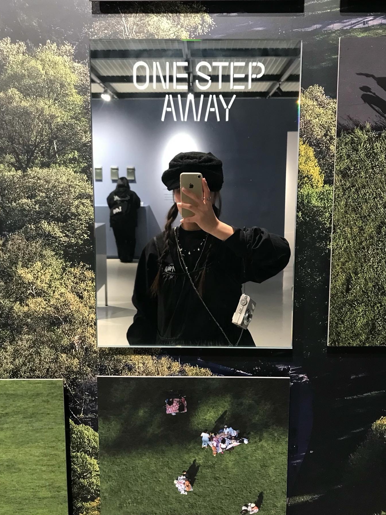 Stussy 8 Ball Fade LS T-Shirt Black, (W) UGG Classic Mini Platform Boots Chestnut 착용 스타일 - 3