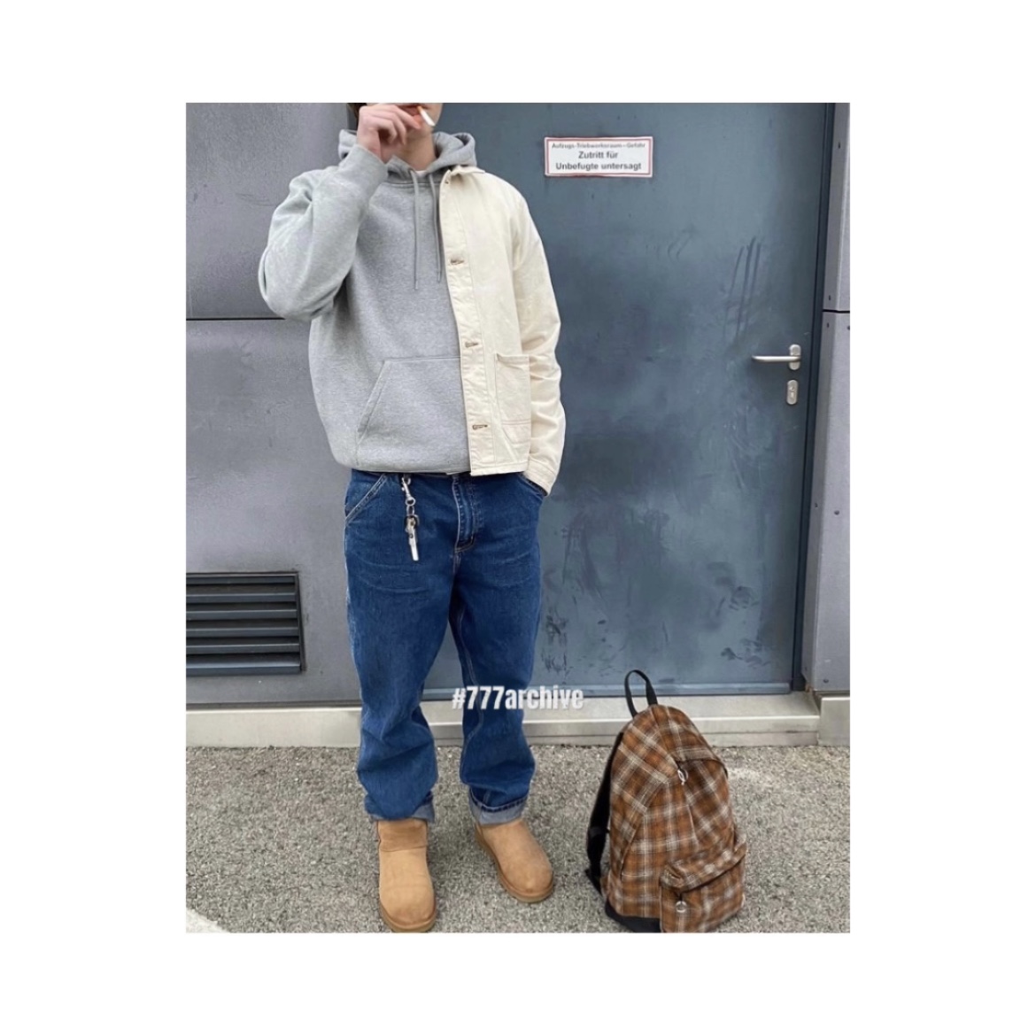 UGG Classic Mini Boots Chestnut 착용 스타일 - 3