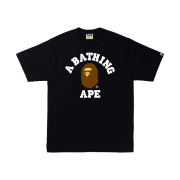 BAPE College T-Shirt Black