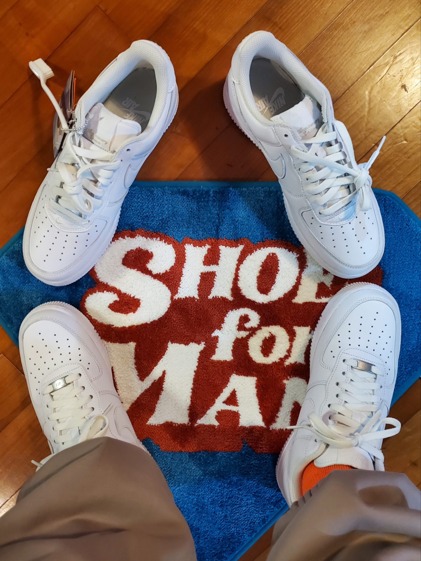 Nike Air Force 1 Low Retro Color of the Month White, Nike Air Force 1 '07 Low White 착용 스타일