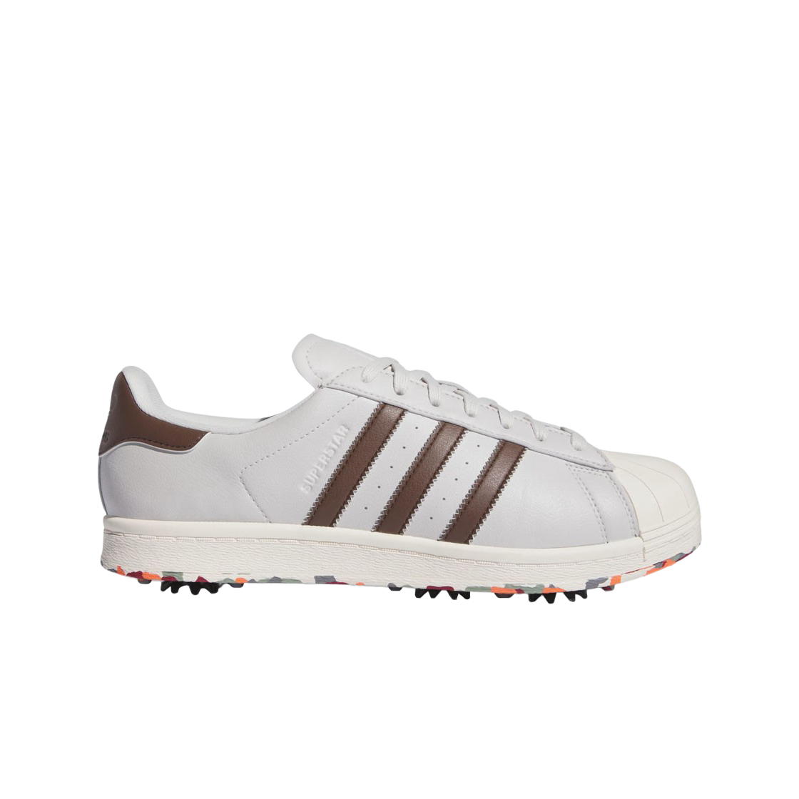 ID9298 Adidas Superstar Golf Grey One Off White