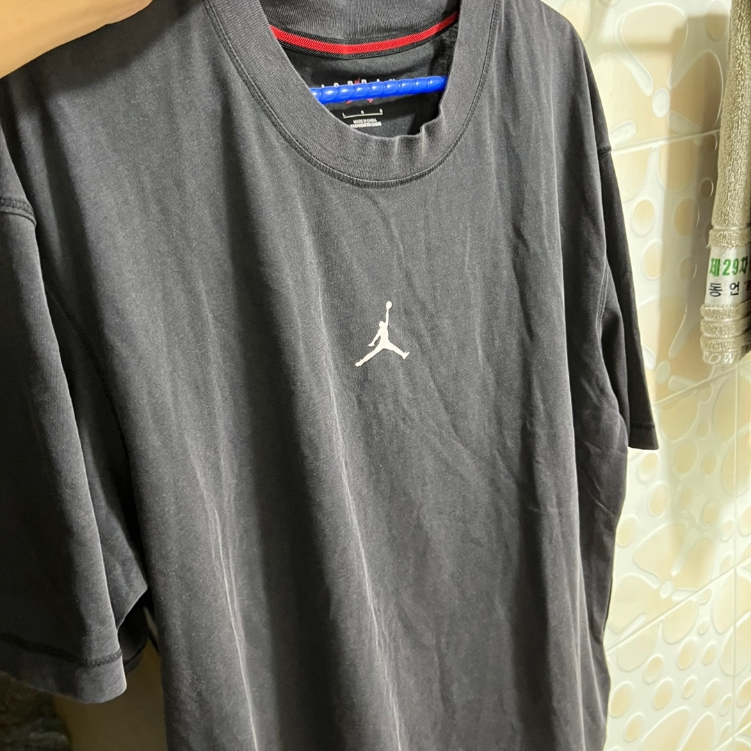 Jordan Sport Dri-Fit T-Shirt Black - Asia 착용 스타일