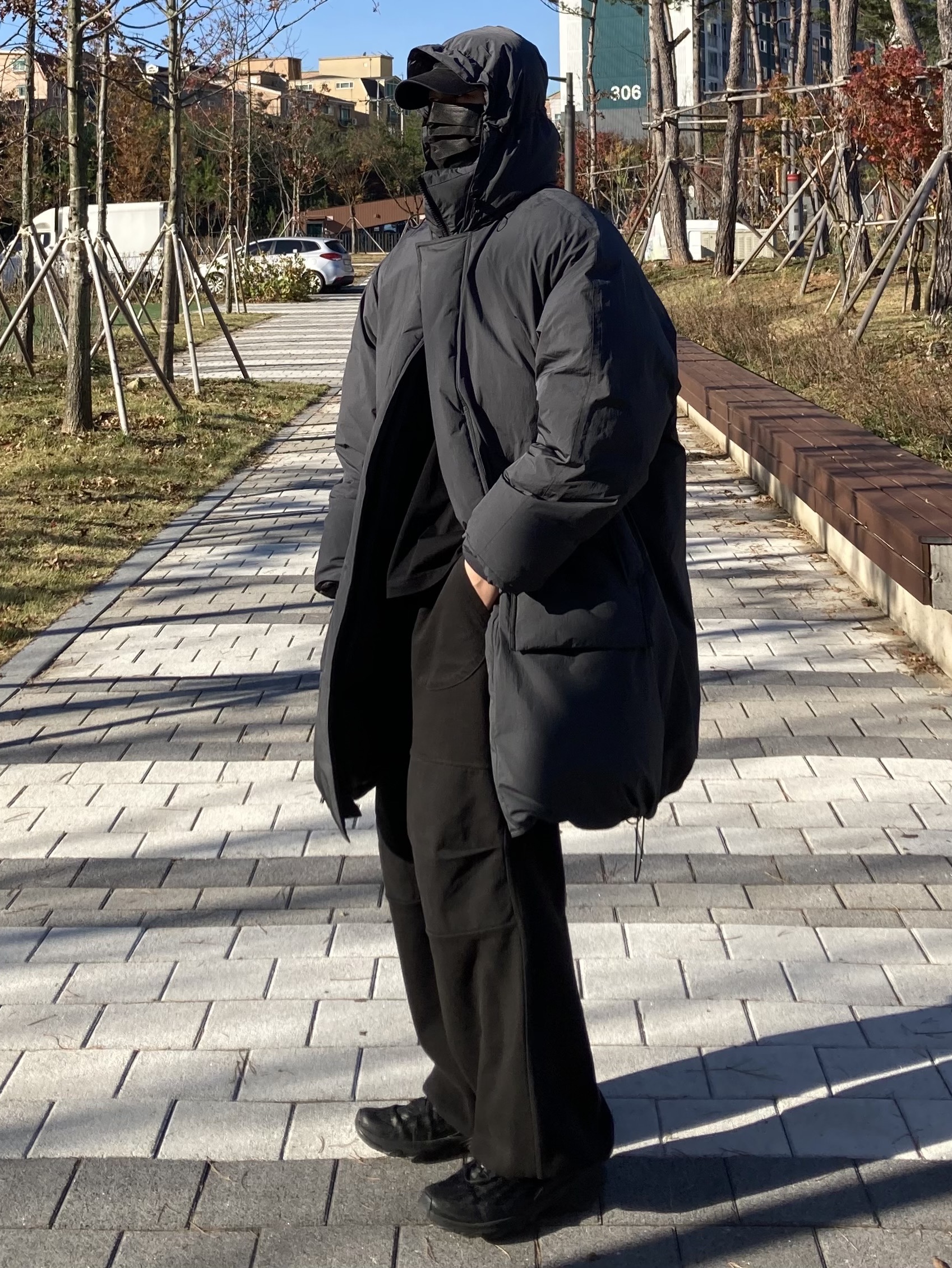 Salomon Speedverse PRG Black Alloy Black 착용 스타일