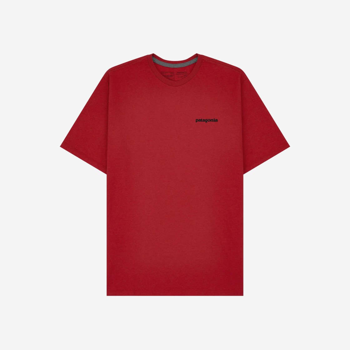 Patagonia P-6 Logo Responsibili-Tee Sumac Red 상세 이미지 2