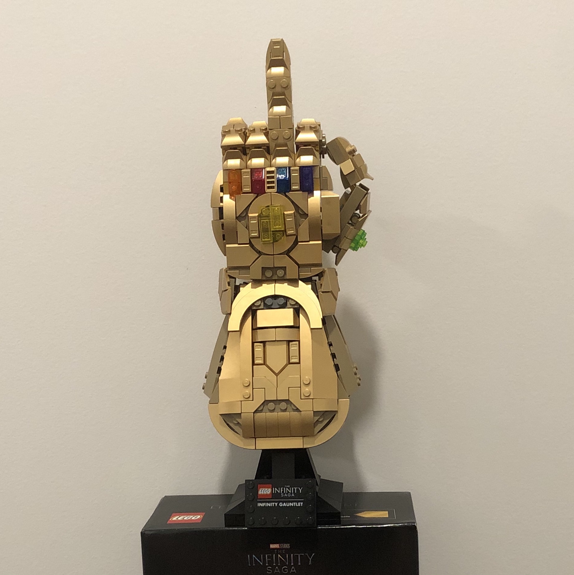 Lego Marvel Infinity Gauntlet 착용 스타일
