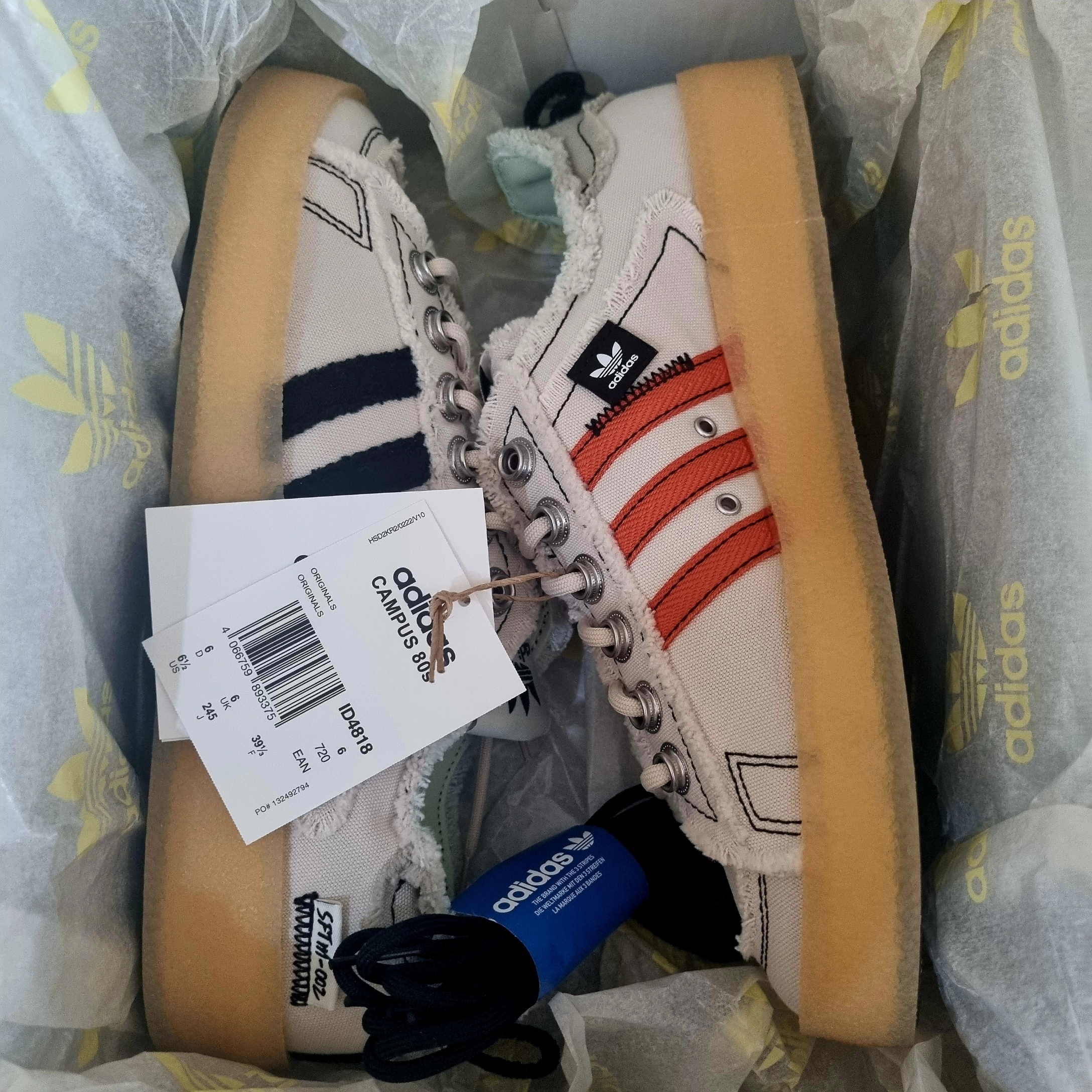 Adidas x Song for the Mute Campus 80s Bliss Core Black 착용 스타일