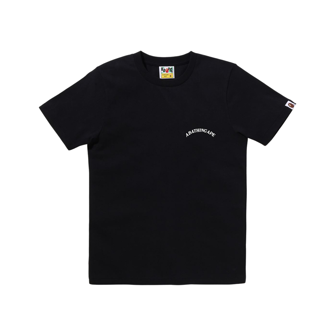 (W) BAPE A Bathing Ape T-Shirt #1 Black 상세 이미지 1