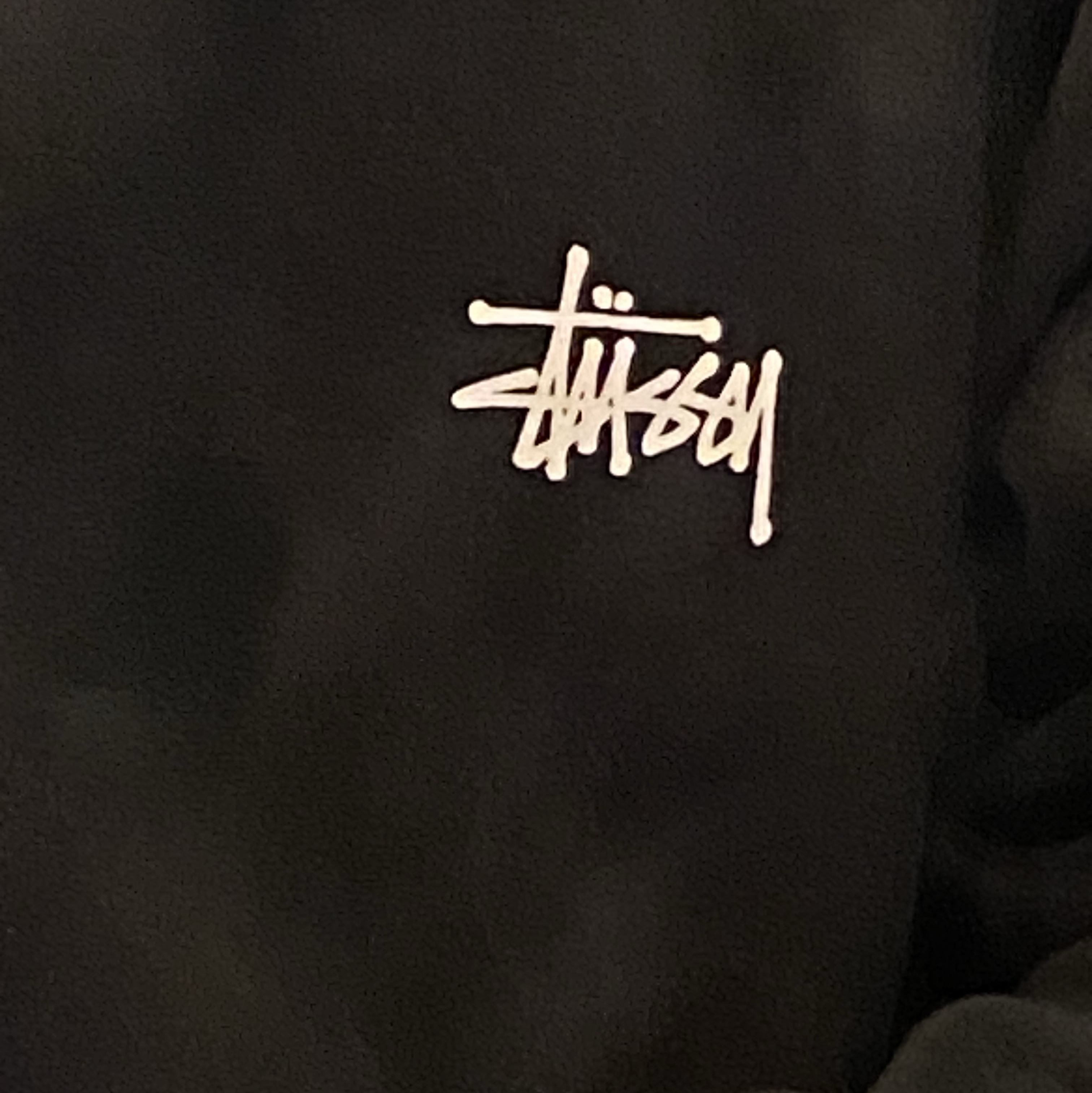 Stussy Basic Stussy Crew Black 2023 착용 스타일