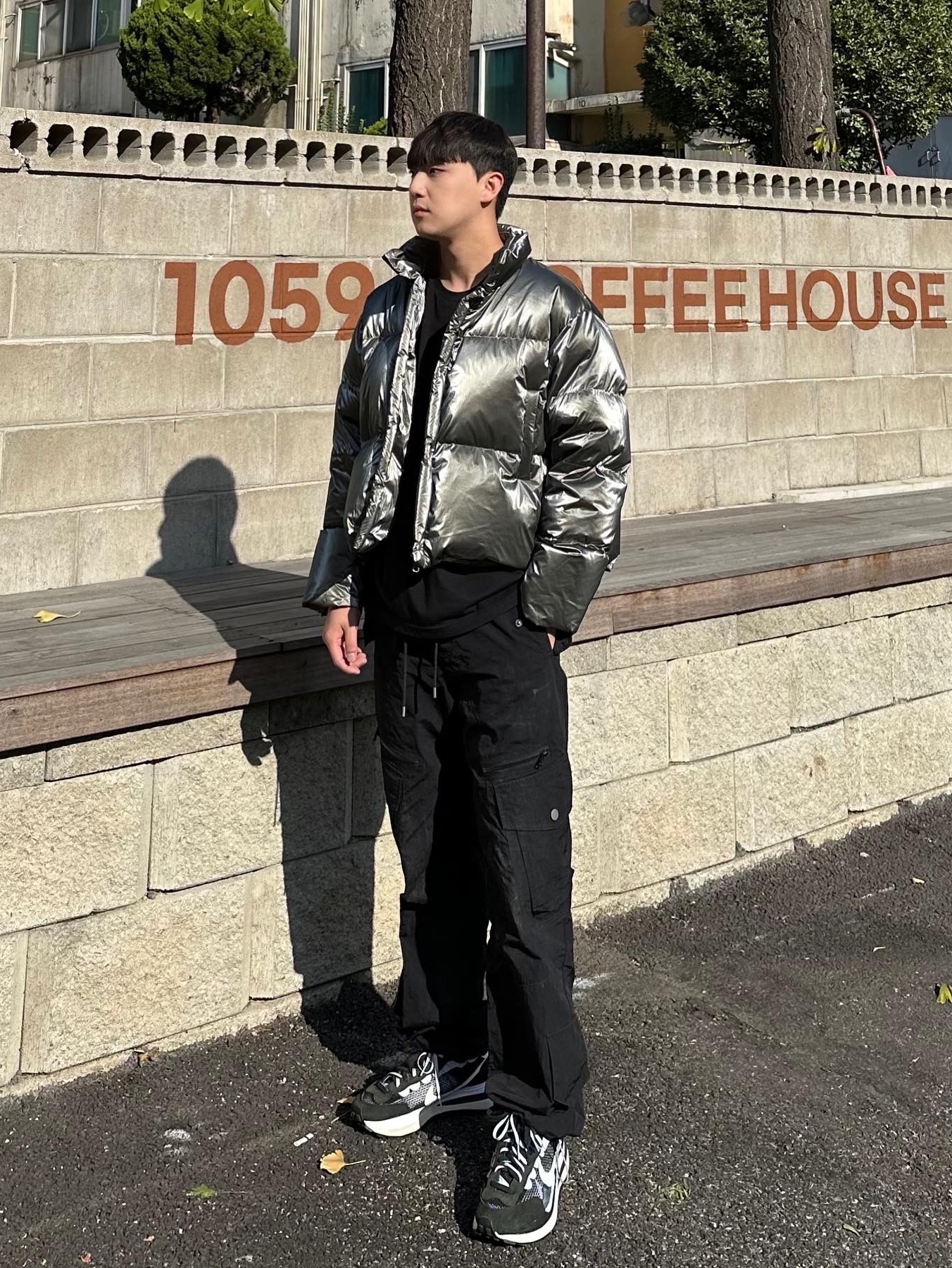 Nike x Matthew M Williams Zoom 004 Stone 착용 스타일 - 3