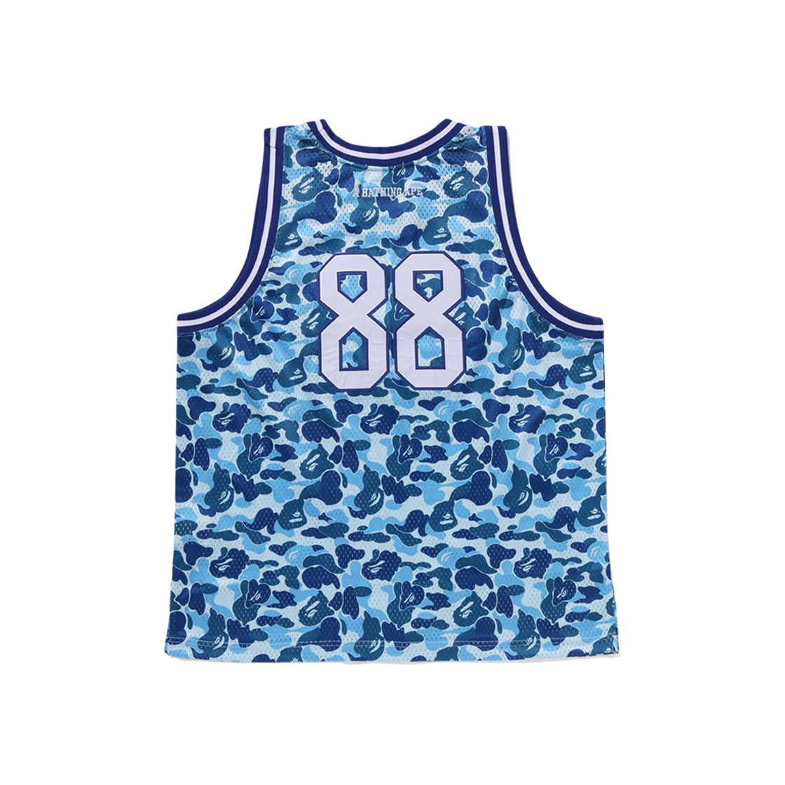 BAPE ABC Camo Basketball Tank Top Light Blue 상세 이미지 2