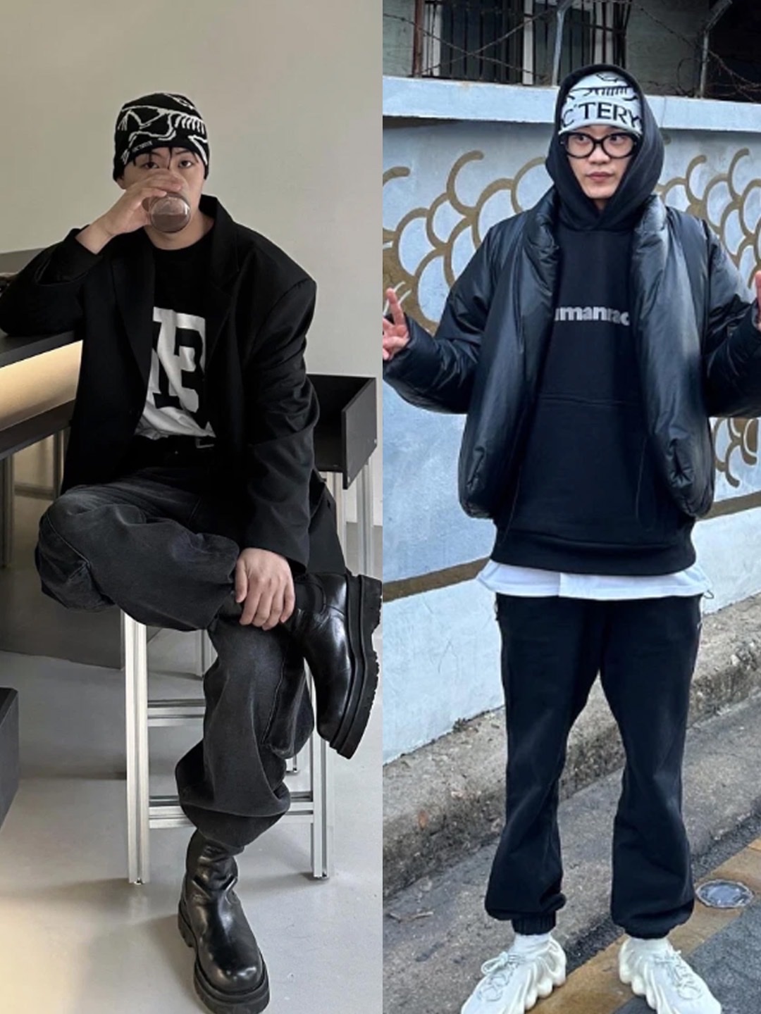 Arc'teryx Bird Word Toque Orca, Apple AirPods Max Lightning Silver (Korean Ver.) 착용 스타일 - 3
