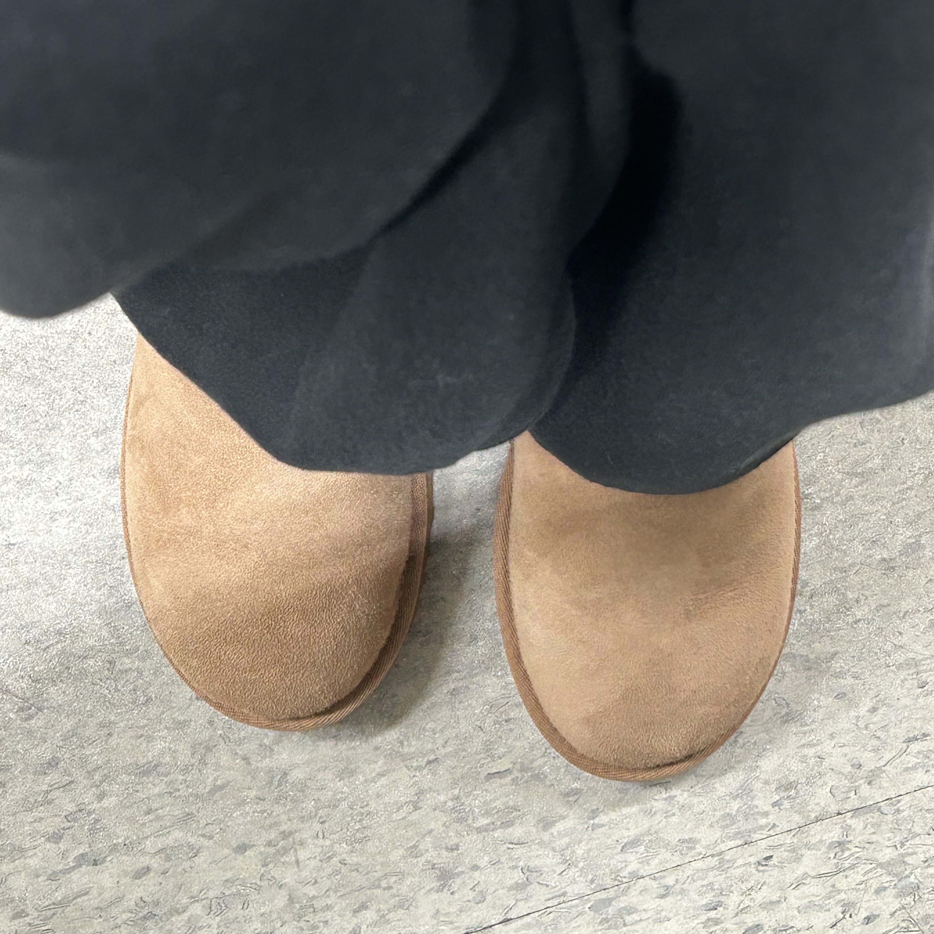 (W) UGG Classic Mini II Boots Chestnut 착용 스타일