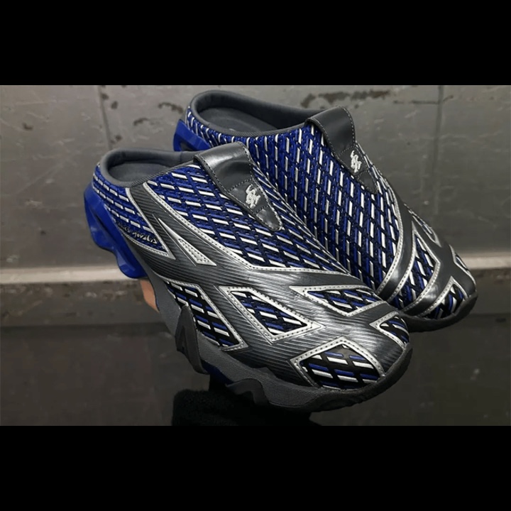 Asics x Kiko Kostadinov Novalis Gel-Teremoa Medallion Yellow Honey, Asics x Kiko Kostadinov Novalis Gel-Teremoa Java Pewter Purple 착용 스타일 - 5