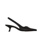 (W) Bohemian Seoul Vintage Leather Slingback Vintage Brown